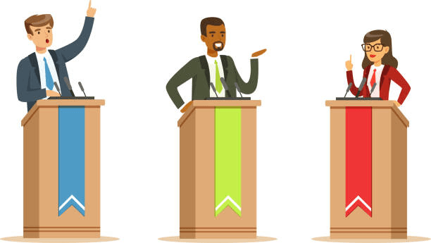 Image representing the word: debate