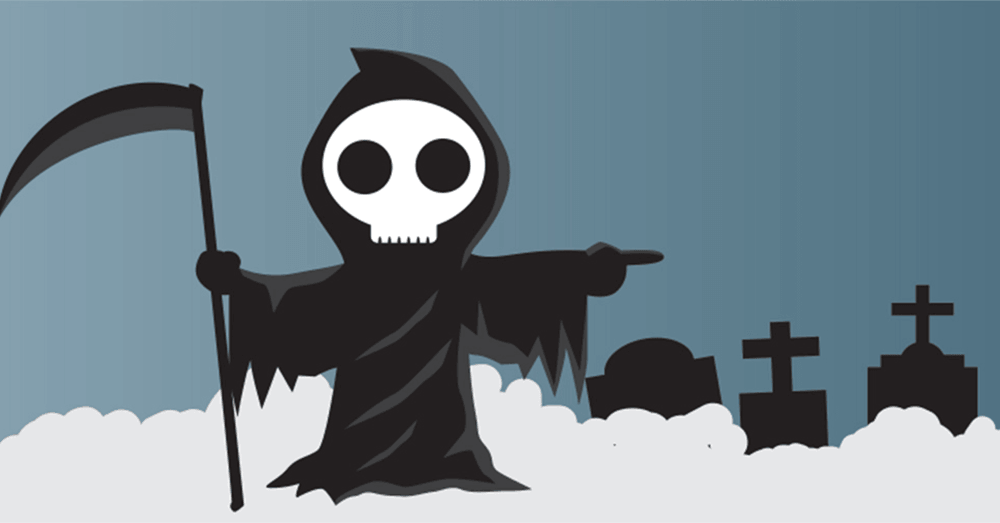 Image representing the word: die